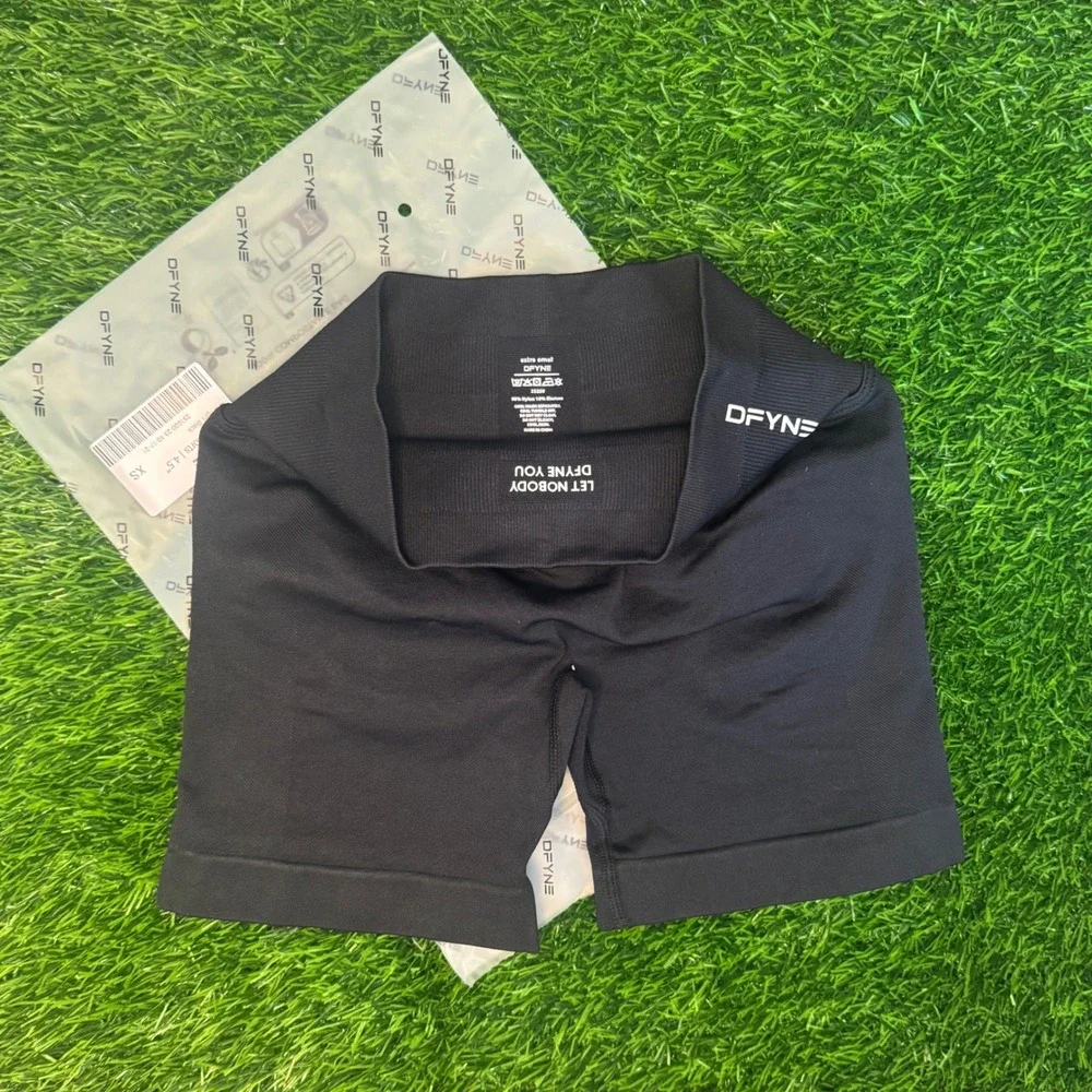 Dfyne impact shorts 4.5" midnight black extra small - Picture 3 of 5